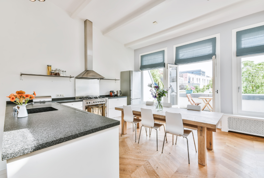 imagen de cocina minimalista moderna